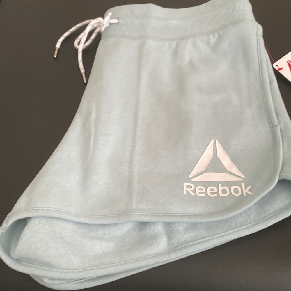 Reebok shorts mint green NWT